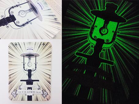 It's #IPD2014! here's an Alpha Card with glow in the dark screen printed covers! #innovative #print @IntPrintDayUK