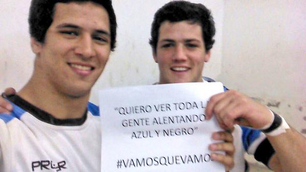 #VamosQueVamos este sabado 13hs Todo el Club en marquez y centenario 🔵⚫️🔵⚫️