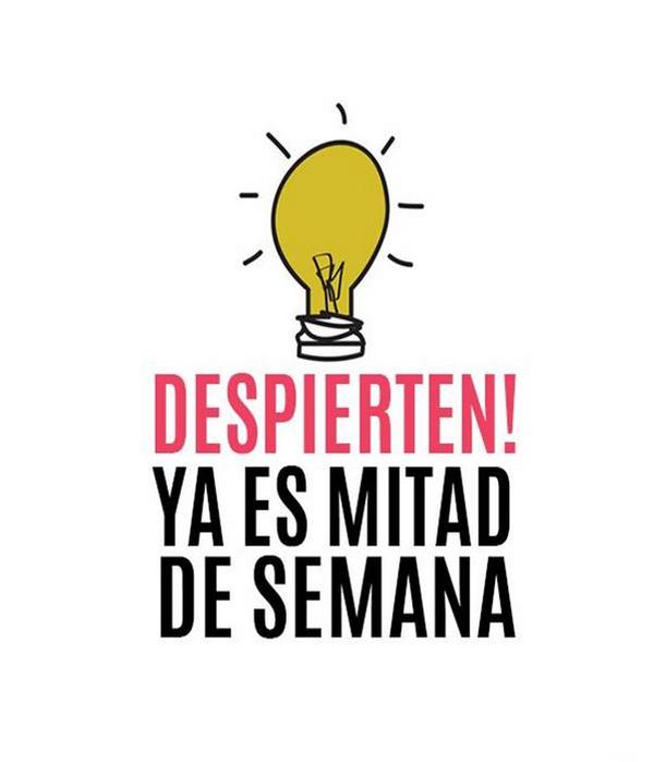 suenolarpy's tweet photo. Arriba!! Ya estamos a mitad de semana!! http://t.co/dvITBrGAQL