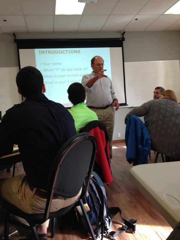 MariMattY's tweet photo. YMCA of the North Shore University Cohort 1 starts NOW! http://t.co/PiLJhzJYpO