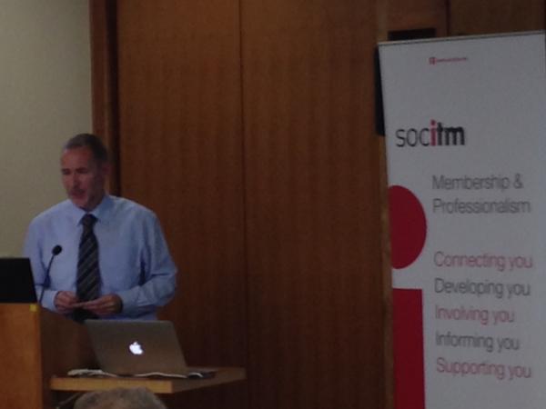 Socitm's tweet photo. Ralph McNally from Leeds City Council on the Information Governance Toolkit. #SocitmHSC http://t.co/Xv6XVQ7kZn