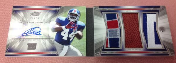 Fenwayfanatic21's tweet image. @SHOWYOURHITS pulled this sick triple relic/auto booklet 1/15 #ToppsPrime. I didn't even know prime had booklets!