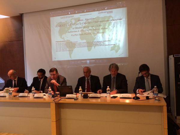 ConfimIndustria's tweet photo. Al via l'evento organizzato con @ConfimiModena "Simest e le Pmi per la crescita e l'internaIonalizzazione http://t.co/ga8Toi4pvu