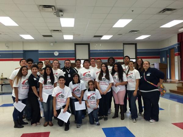 oharac13's tweet photo. Ready for day 2 @SciTechDC @Central_ES SO excited to have @comet_turner @CFBisd volunteering. Thank you! http://t.co/BhpvFVbbGn