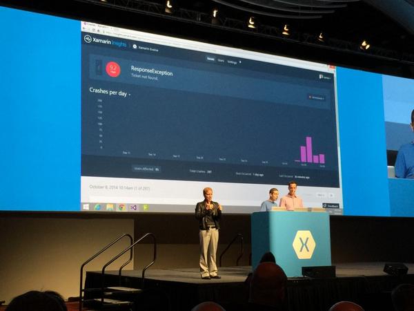 IWMAmobi's tweet image. @JamesMontemagno showing off #Xamarin insights.devs at #Xamarinhq have been very busy! #XamarinEvolve #Evolve2014