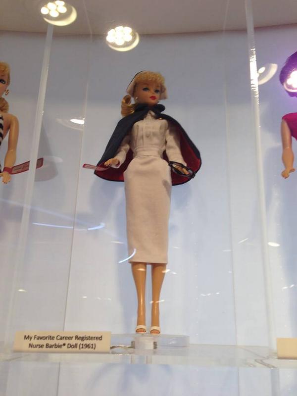 nurse barbie 1961