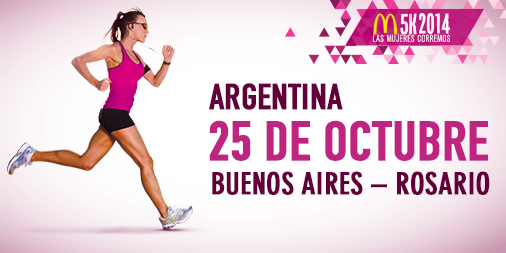 McDonalds_Ar's tweet photo. ¿Vos con quién tenés ganas de correr los #M5K? 
Inscribite con tus amigas en http://t.co/hQXrLXA1gM y #CorreLaVoz http://t.co/1wEOJJmU1F