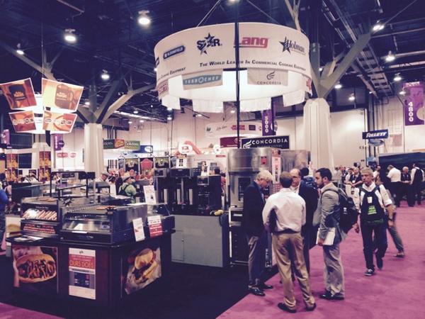 Day 1 of NACS! Stop by the <a href="/middlebycooking/">Middleby Corporation</a> booth #4859