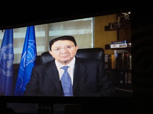 munahaddad's tweet photo. #UNWTO's Taleb Rifai former Tourism minister #Jordan &amp; #ATTA launch Report on Adventure Tourism 2014ATWS http://t.co/DULhNmaYeL” #2014ATWS