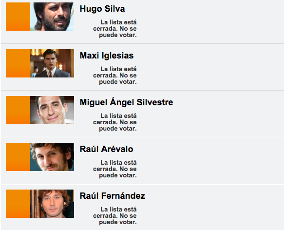 vuQio's tweet photo. #NeoxFanAwards2014: Nominados al #MejorProta : http://t.co/ZWCpgeNLUS . Tweets de la Gala en http://t.co/R2mtESBWPp http://t.co/X4CTPIGMSW