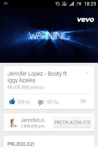andrea_jlover's tweet photo. @JLo 48m views on youtube!!! #JLoBooty #BootyonVevo #JLovers http://t.co/6AnEu60kTS