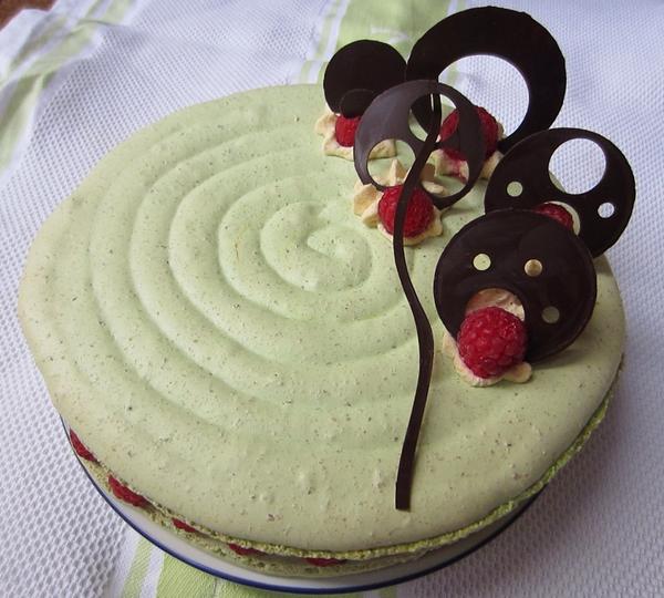 patisseriemp's tweet image. Pistachio &amp;amp; Raspberry Macaron Cake! #yum #patisserie #macaroncake #macaron #fdbloggers patisseriemakesperfect.co.uk