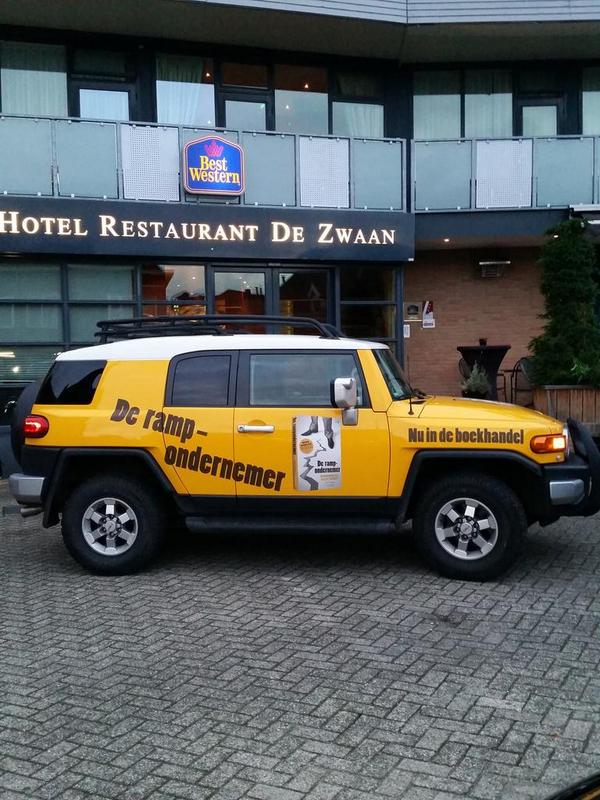 Rampondernemer.....what a story! Boeiend en hopelijk werkt het niet te aanstekelijk 😉