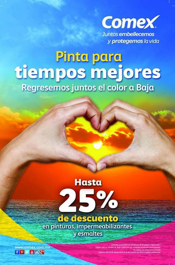 ComexBS's tweet photo. En Comex queremos ayudar a pintar una sonrisa para olvidar los malos tiempos. http://t.co/p3dwuCCYPK