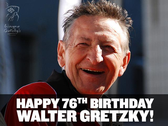 Happy Birthday Walter Gretzky..Thanks 4 flooding your backyard all those years ago    
