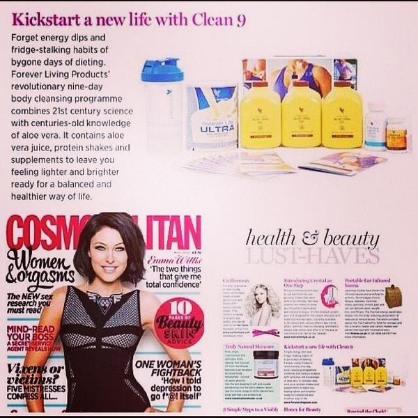 CelebCleanse's tweet photo. Get @EmmaWillis amazing body and perfect skin with the Clean 9 Cleanse. As seen in @Cosmopolitan magazine http://t.co/Mq1sZf8CgY