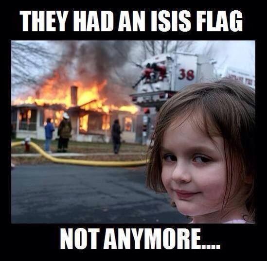 soliz8217's tweet photo. Down with Isis! They will fail & fall! #AntiIsis #NotTheRealIslam #72BombsForThem http://t.co/6yf0dMmACg