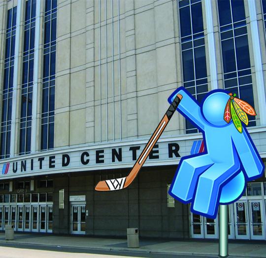 Hey #Chicago! Who's excited for the #Blackhawks game tomorrow? #hockeyisback