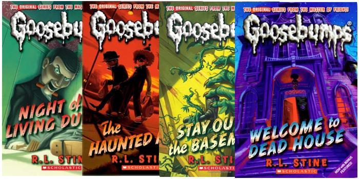 These take me back. Happy Birthday R.L Stine 