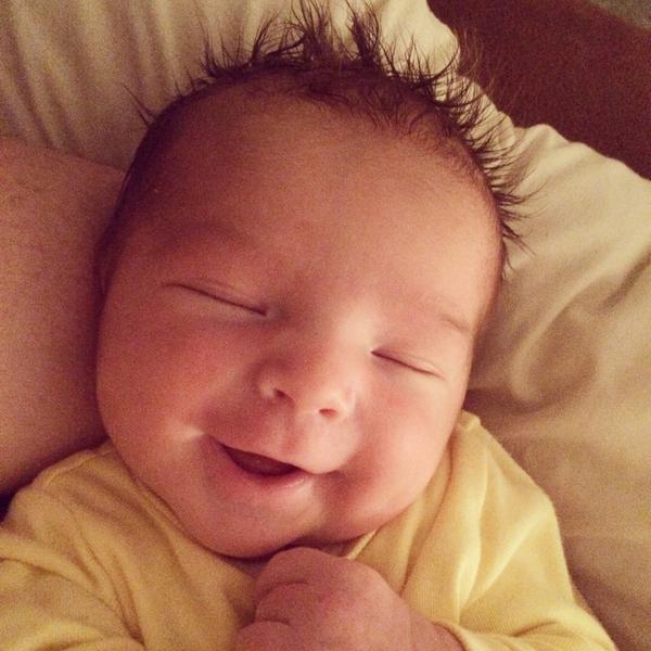 Ronnie David Brooking born 03/10/14 #falleninlove 💙 #proudmummy #suchasmiler