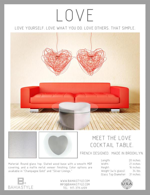 Bahiastyle's tweet photo. We love when design &amp; love combine, literally #heartshapetable http://t.co/Cv6IW5Hmrr @ELLEDECOR @InteriorDesign http://t.co/g1kgp1PYfm