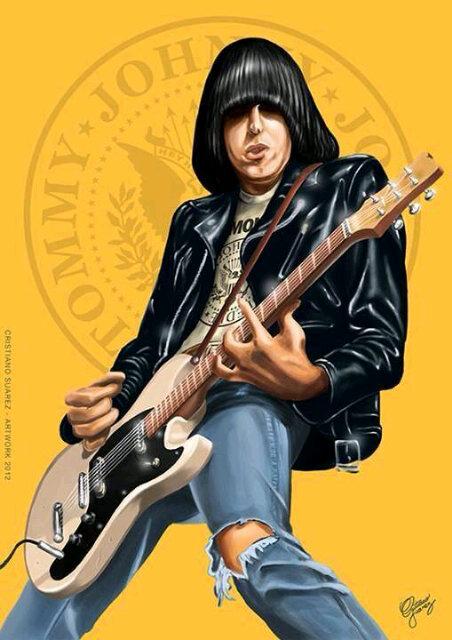 Happy birthday to johnny ramone your my influence ,your the best legend  