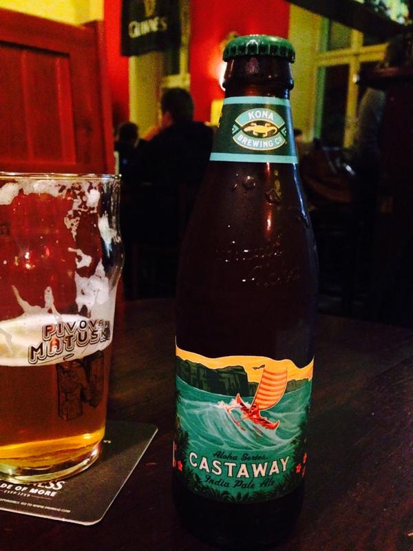 TheImmigrantBar's tweet photo. Have you tried our Castaway IPA from Kona Brewing company? Awesome stuff! http://t.co/59MFl4MjTt