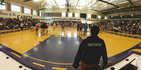 CBCHighSchool's tweet photo. Spirit Week Rally! Watch the fun at http://t.co/w7UefIj7vm #PartyWeek #experiencecbc @CBCSLC @CBCCSN http://t.co/6uKfJYJ8mw
