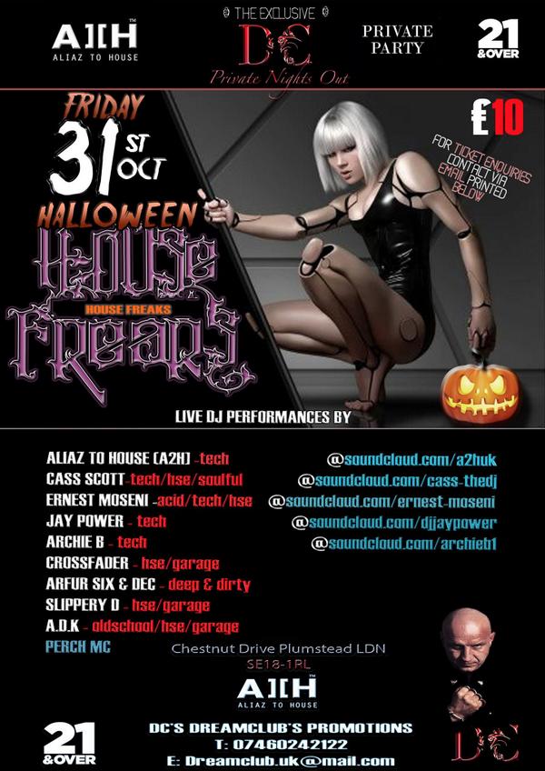 This is going to be a Halloween EXTRAVAGANZA!!! you snooze you LOSE....
1 of the Biggest parties of 2014