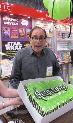 Happy birthday to R.L. Stine!! Those books still scare me. What was your fave? - 