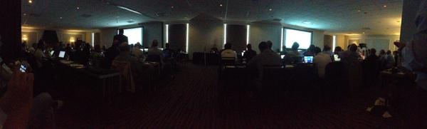 ubersimple's tweet image. Full room at #alphadev @alphasoftware world conference