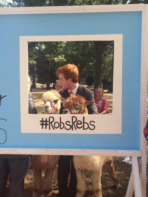 kebelk's tweet image. Who is ready to #RobTheVote again tomorrow? @RobForMrOleMiss