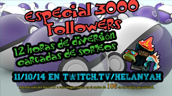 HelanyaH's tweet photo. Sábado con otro SUPERESPECIAL!! Con mogollón de premios!! Sólo por hacer RT entráis en Sorteo de 10€ en PaySafeCard http://t.co/VFAqTZnxcx