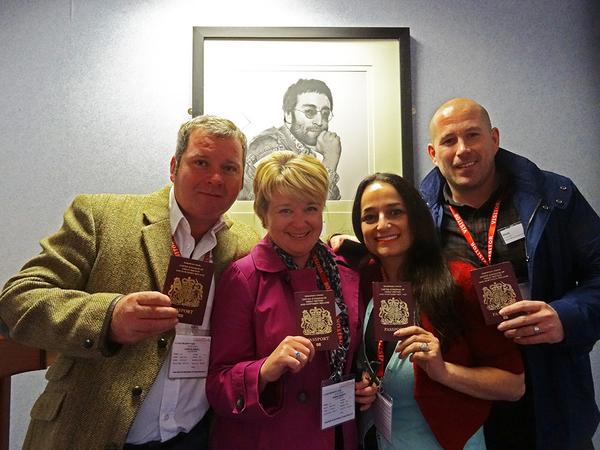 Wirral_Chamber's tweet photo. @JoanneFinnerty @revitalaser @Chazfaz66 @MaxWebSolutions passports at the ready @LPL_Airport http://t.co/SzhJYmGgNS