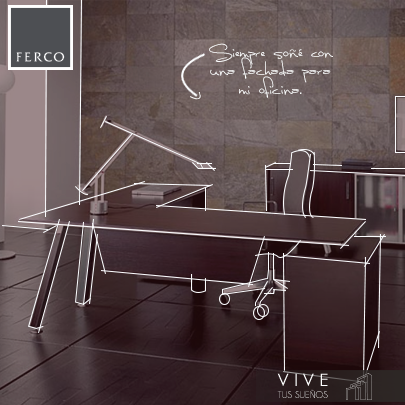 #FercoComercial
Mi oficina es mi segundo hogar y me siento cómodo en ella.

#ViveTusSueños