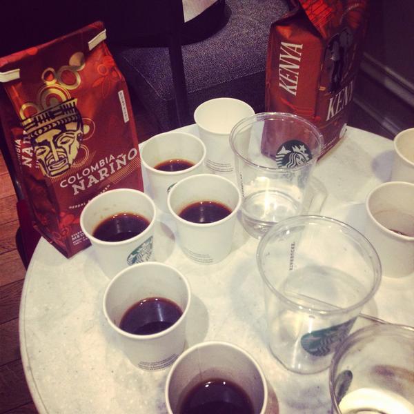ClemenceBJ's tweet image. Merci @StarbucksFrance @starbucksgold pour #degustation #coffee #soireevip avec @OdeMendez