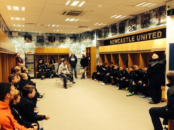 PFT_Programs's tweet photo. Top class day at Newcastle United http://t.co/SsGIzg3S9W