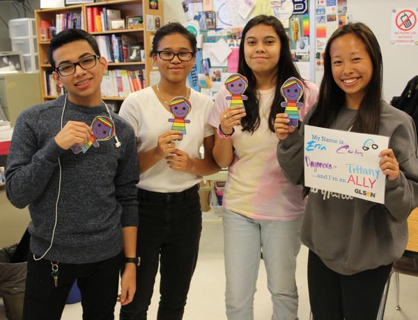 AllietheAlly's tweet photo. Blake A4E Celebrates #GLSEN and Ally Week! #allyweek #betterallies #AllietheAlly http://t.co/1o87eJ3I6V
