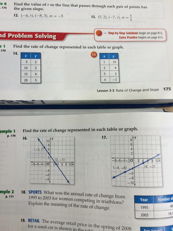 MrLeeAlgebra's tweet image. #alg6 #alg7 #alg8 hw pg 175:14-17