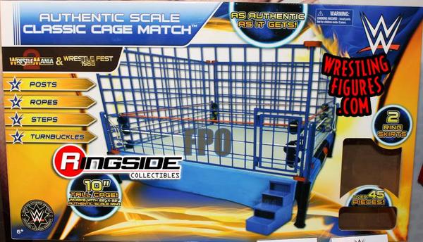 wwe authentic scale steel cage