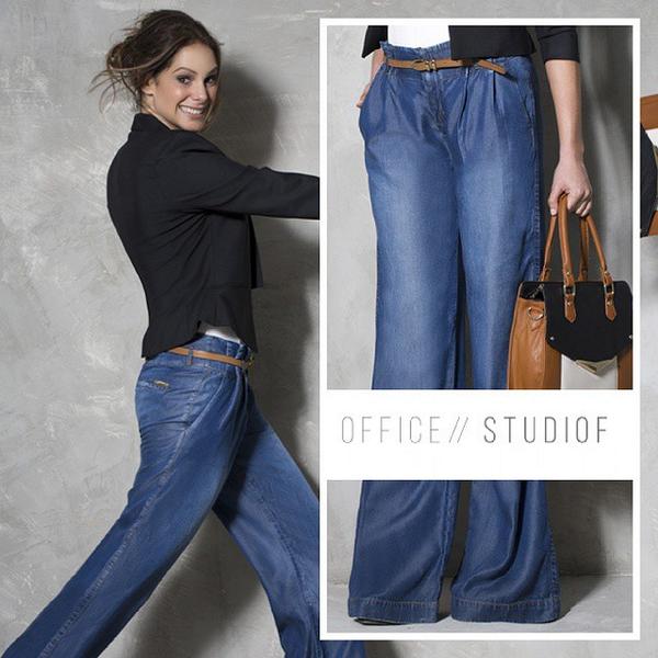 StudioFCaracas's tweet image. Los pantalones de corte palazzo una opción que llena de aires bohemios al #LookStudioF