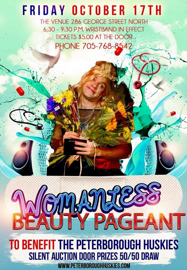 Sources say that the <a href="/PtboHuskies/">Peterborough Huskies</a> are holding a woman less beauty pageant! <a href="/Insubordinate_1/">ηαтє 🌎☄️💕®️</a> founder @slavikPTBO is in