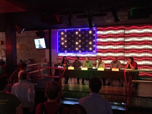 ellisandadams's tweet image. Great panel discussion at #austinhealthtech meetup