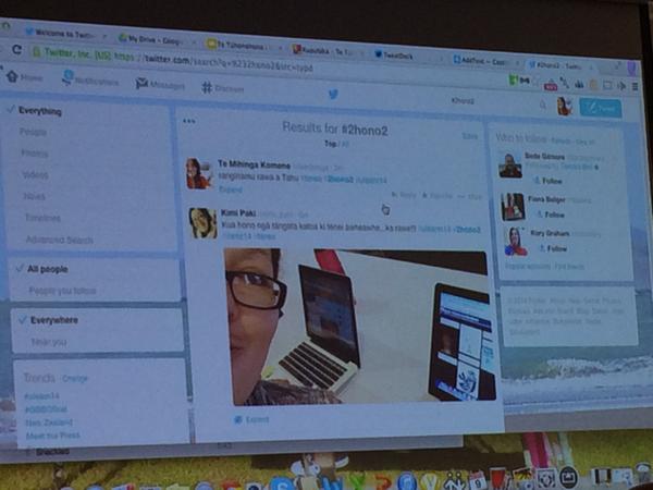 Kia ora koe :) <a href="/kimi_paki/">Kimi Paki</a> #2hono2 #tereo #ulearn14 #401