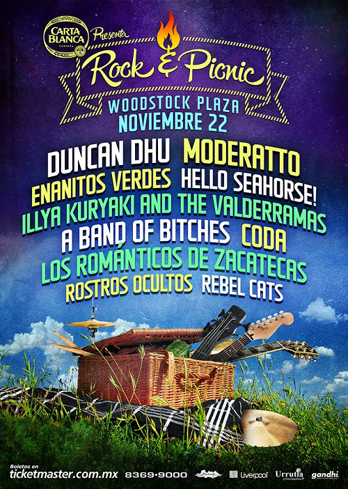ApodacaGroup's tweet image. @RockAndPicnic 

Sábado 22 de Noviembre - Woodstock Plaza 

Boletos en @Ticketmaster_Me
