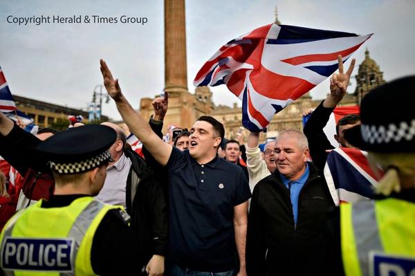 therebel11's tweet photo. Eh, dear Lord Smith...is this the No campaign #Grassroots folk you were talking about...? #INDYREF #LORDSMITH #45plus http://t.co/z1OIK5WqIH