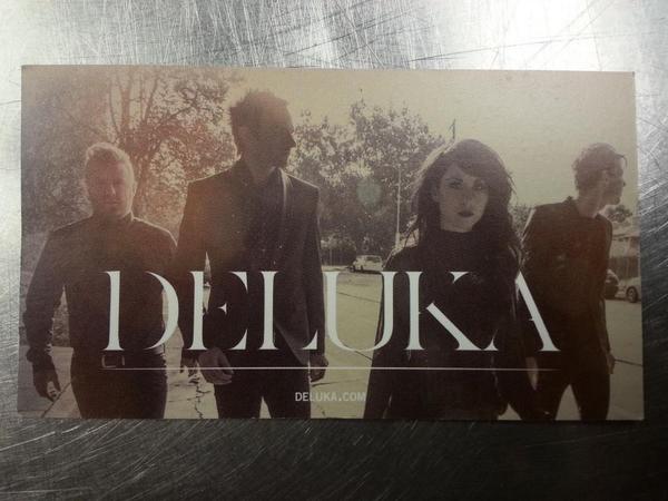 DisgraceTraitor's tweet photo. Just met @deluka!  Great band!  Catch them tonight @LostLakeDenver #KillerVocalTone #GoodMusic #Denver http://t.co/l2Ti2yzZVP