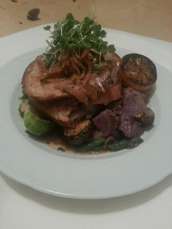 chefjschofield's tweet photo. Throwing down at #wedding this post weekend. A 170 person plate up http://t.co/t9yvjk4ZNO