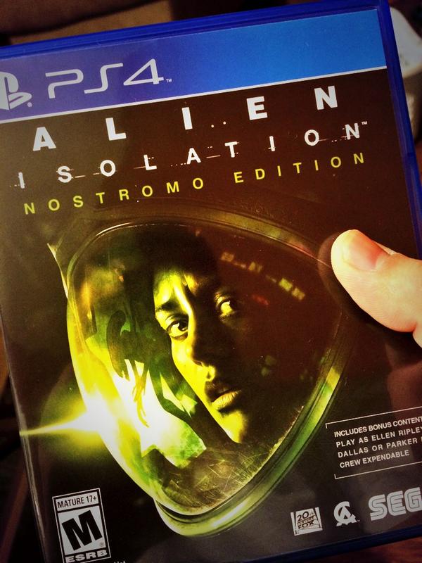 HorrorNightsORL's tweet photo. Hell yes! @AlienIsolation @20thcenturyfox #gamestoppreorder #nostromoedition http://t.co/w0obNbm2Au