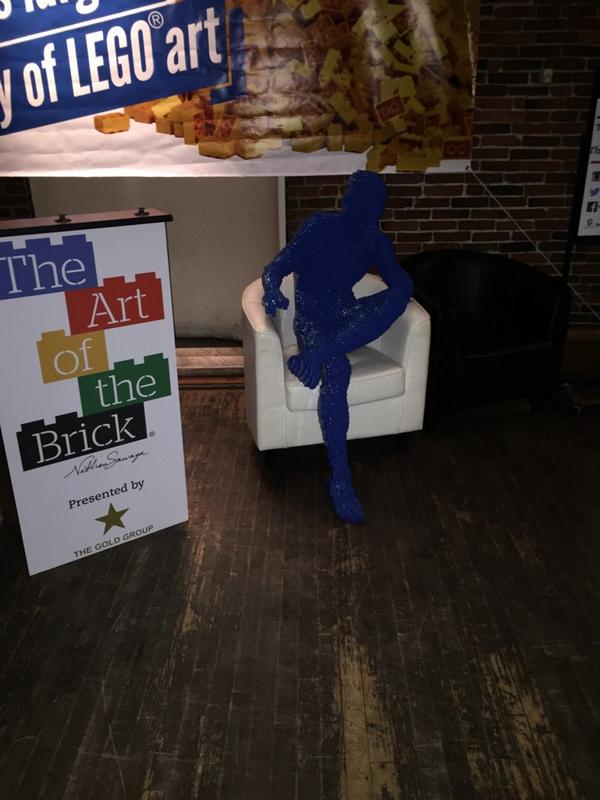 vibemobilekitch's tweet image. DJ Paul Z playing at Lego Art display in Fanueil Hall Boston. #bostonbricks